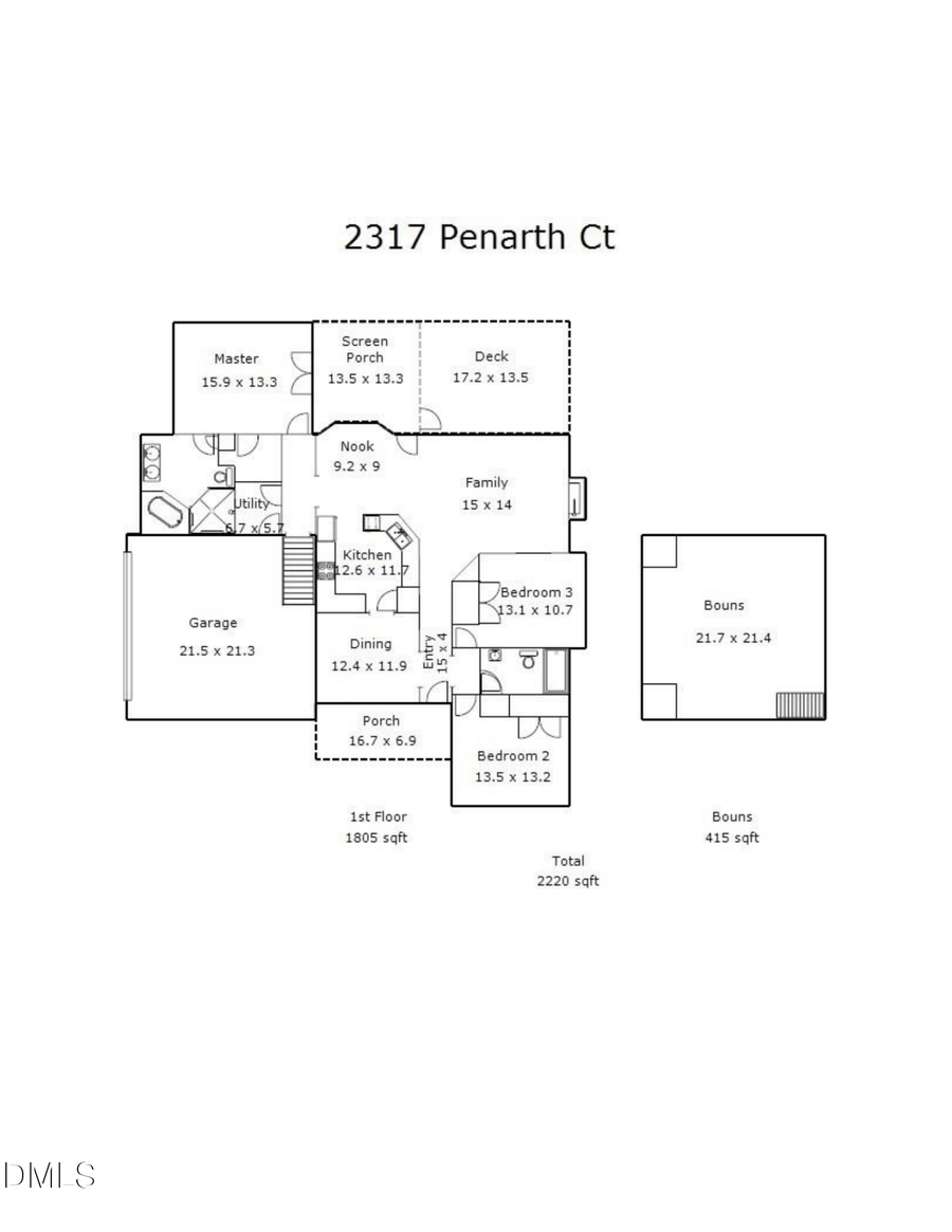 2317 Penarth Court, Zebulon, NC 27597 - #2
