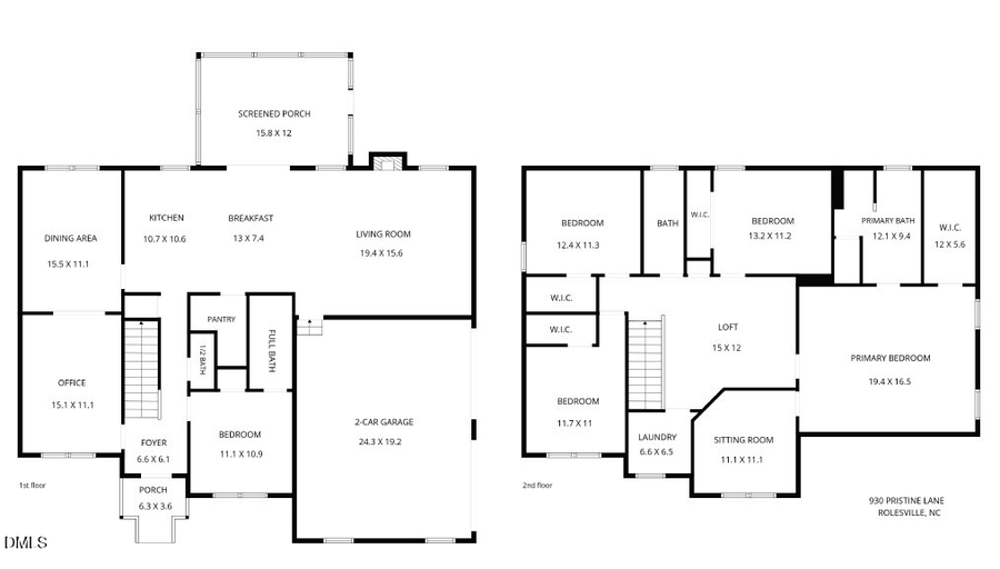 930 Pristine Lane, Rolesville, NC 27571 - #2