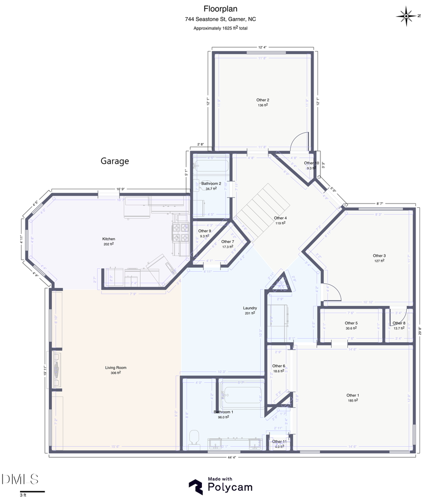 744 Seastone Street, Raleigh, NC 27603 - #2