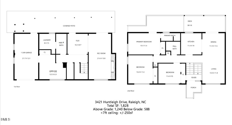 3421 Huntleigh Drive, Raleigh, NC 27604 - #2