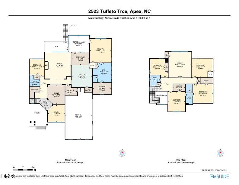 2523 Tuffeto Trace, Apex, NC 27502 - #2