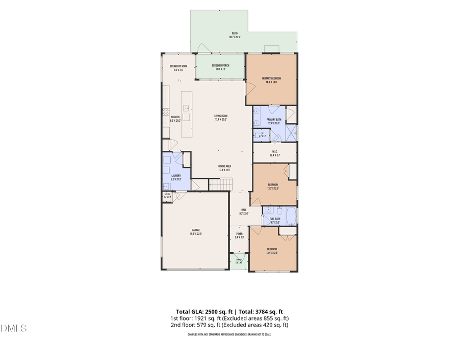 1204 Nichols Creek Road, Durham, NC 27703 - #2