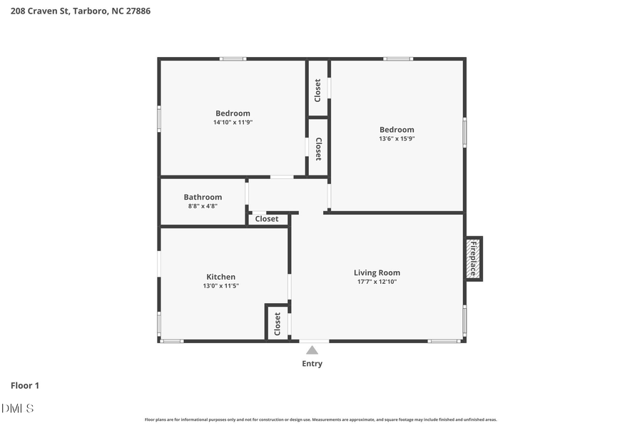 208 Craven Street, Tarboro, NC 27886 - #2