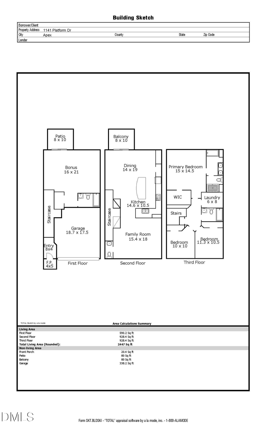 1141 Platform Drive, Apex, NC 27502 - #2