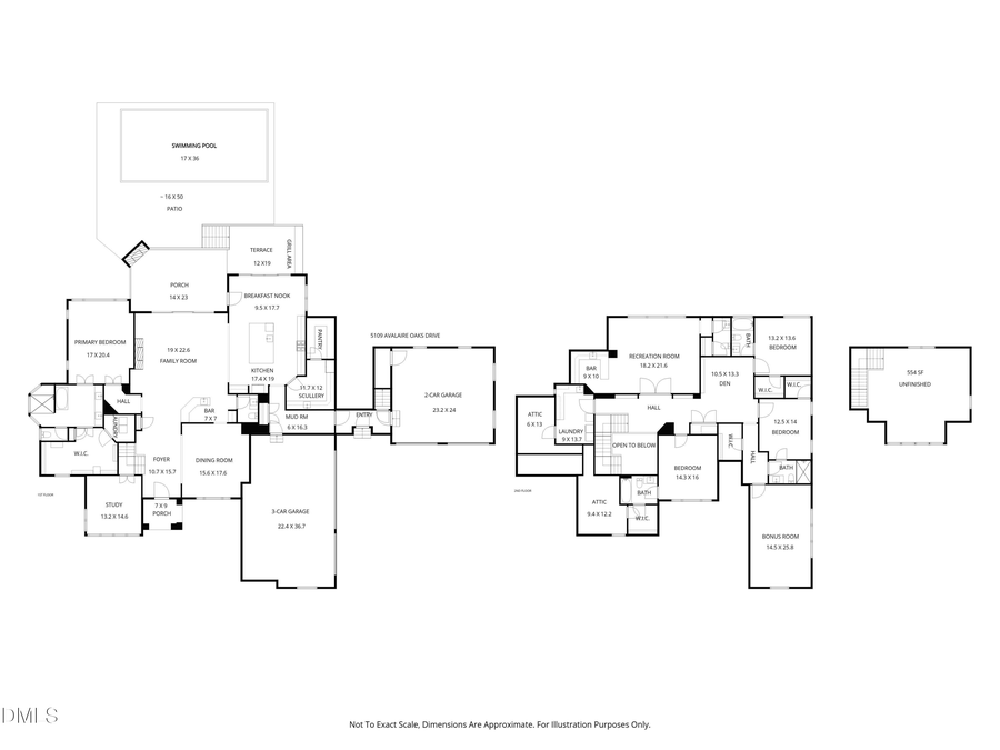 5109 Avalaire Oaks Drive, Raleigh, NC 27614 - #2