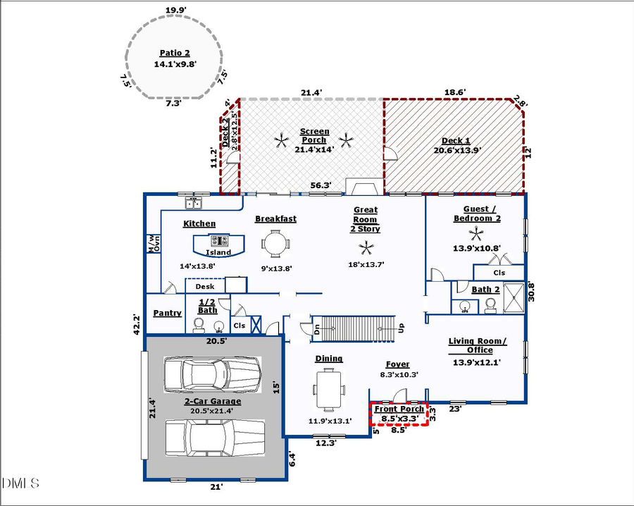 12304 Glenlivet Way, Raleigh, NC 27613 - #2