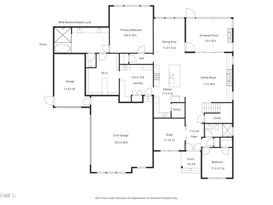 8008 Wexford Waters Lane, Wake Forest, NC 27587 - #2