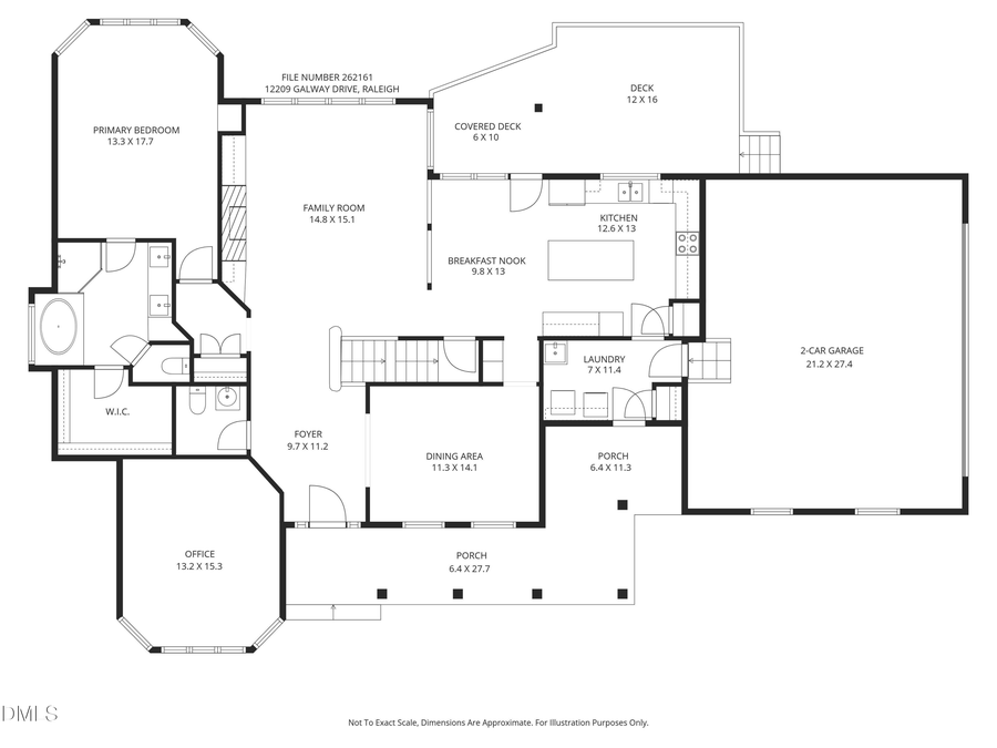 12209 Galway Drive, Raleigh, NC 27613 - #2