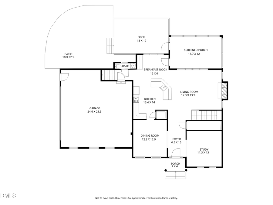 604 Crossway Lane, Holly Springs, NC 27540 - #2