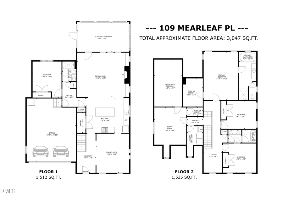 109 Mearleaf Place, Holly Springs, NC 27540 - #2