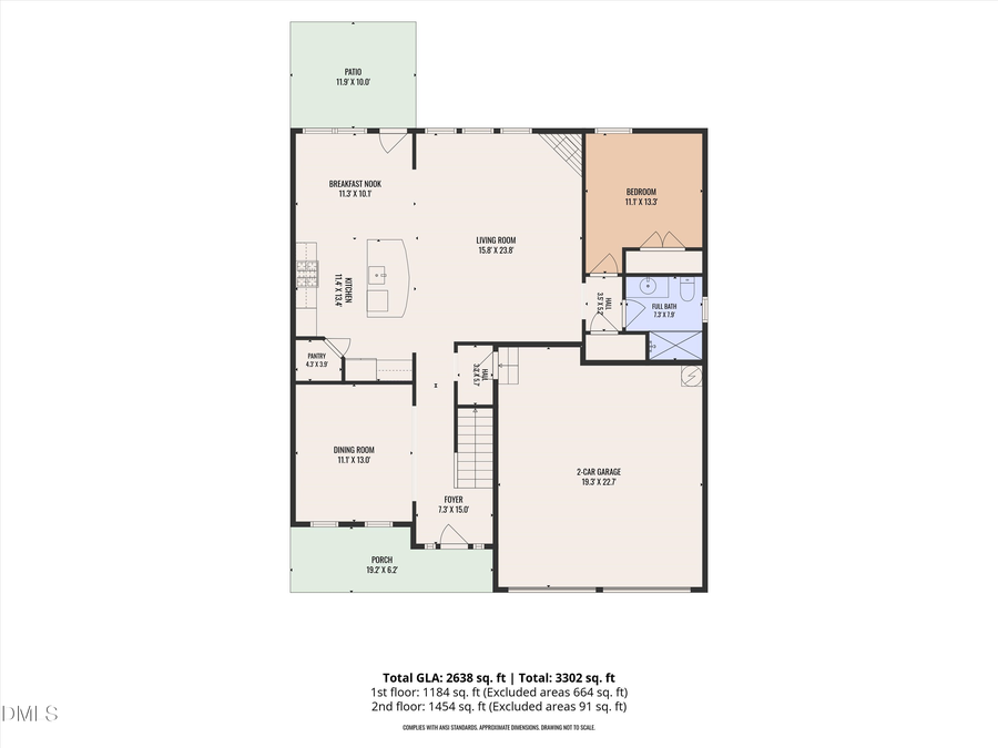 146 Whitetail Deer Lane, Garner, NC 27529 - #2