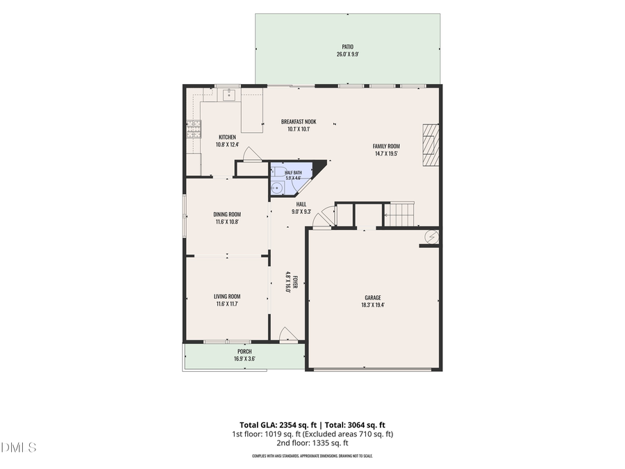 105 Chilmark Ridge Drive, Holly Springs, NC 27540 - #2