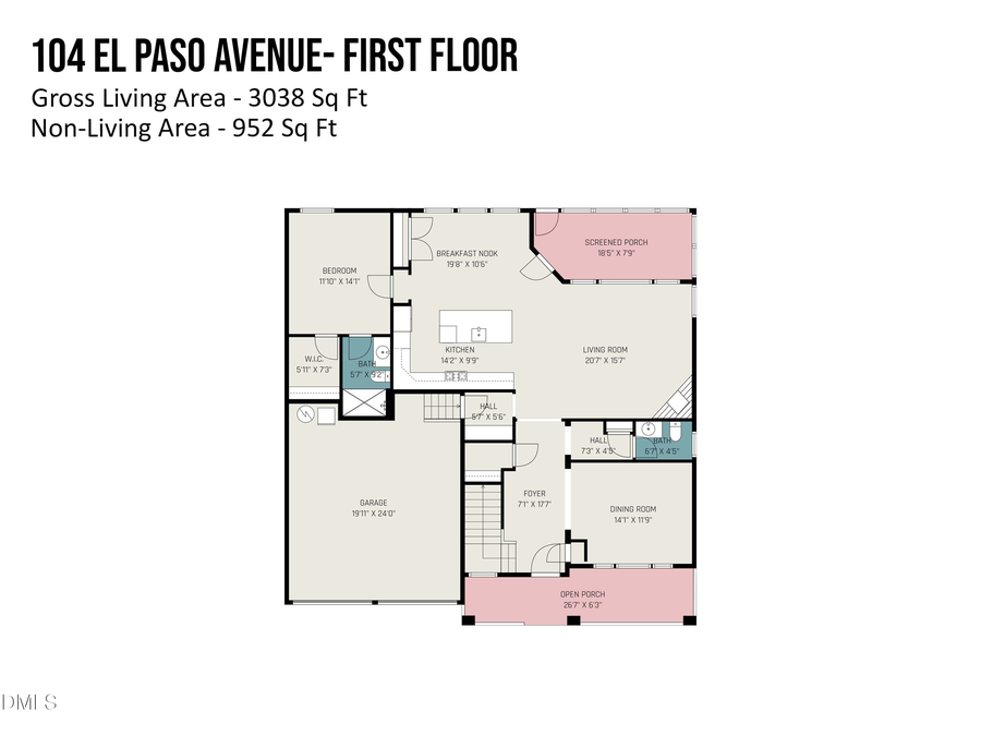 104 El Paso Avenue, Durham, NC 27703 - #2