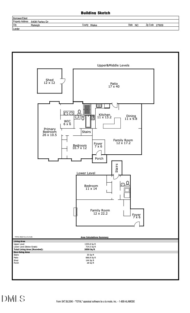 5408 Farley Drive, Raleigh, NC 27609 - #2