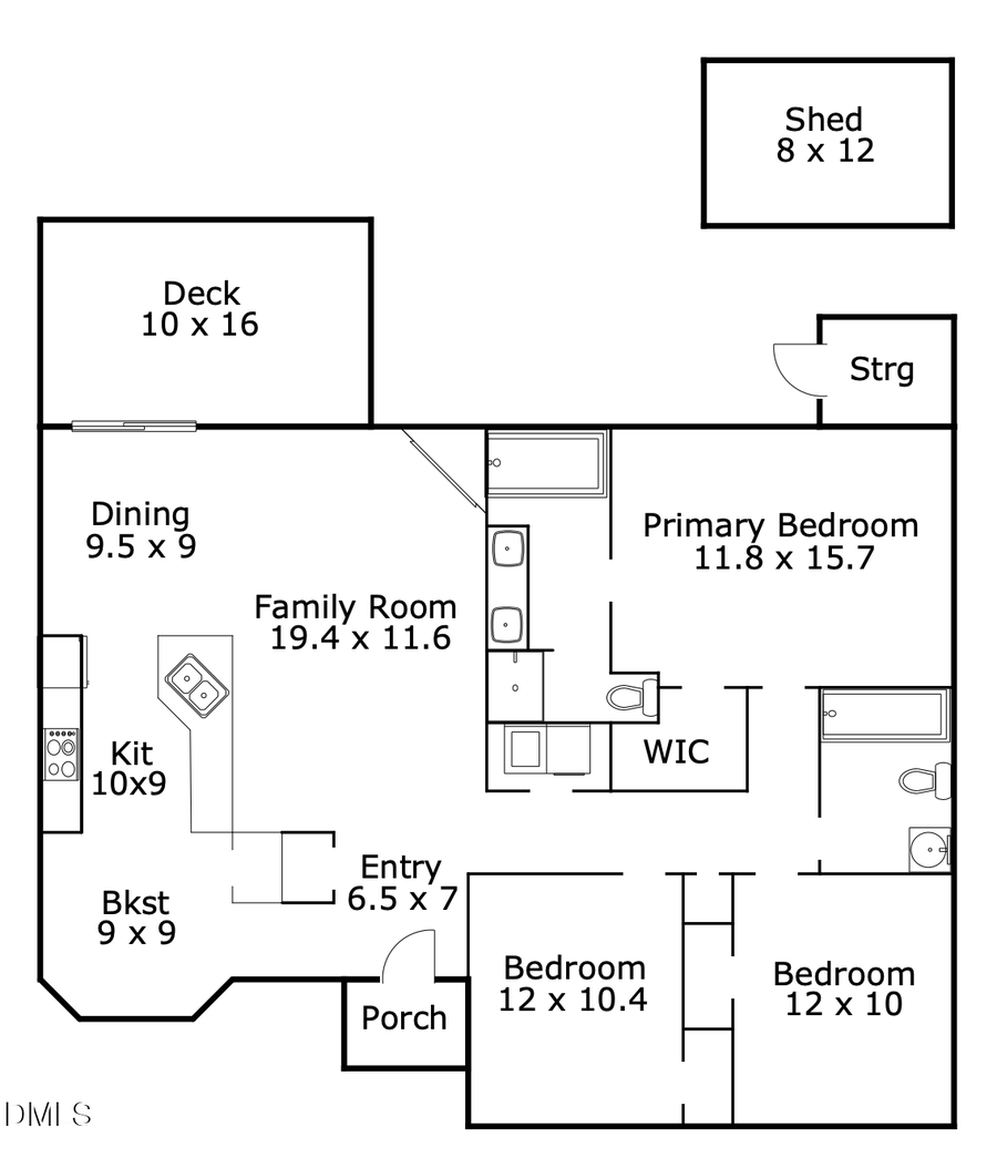 4637 Timberhurst Drive, Raleigh, NC 27612 - #2