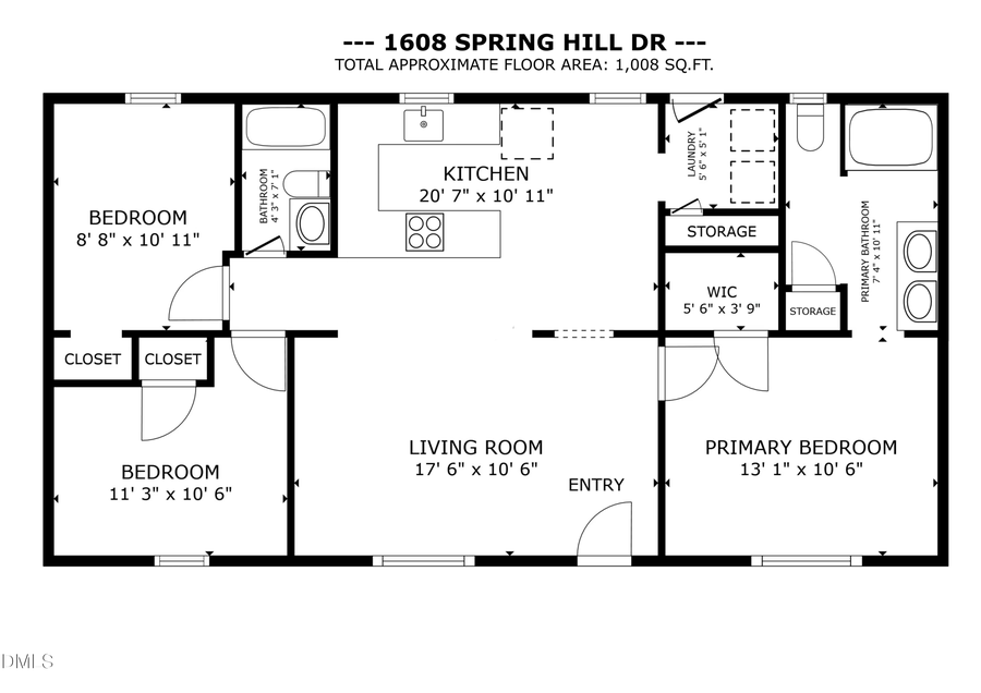 1608 Spring Hill Road, Spring Hope, NC 27882 - #2