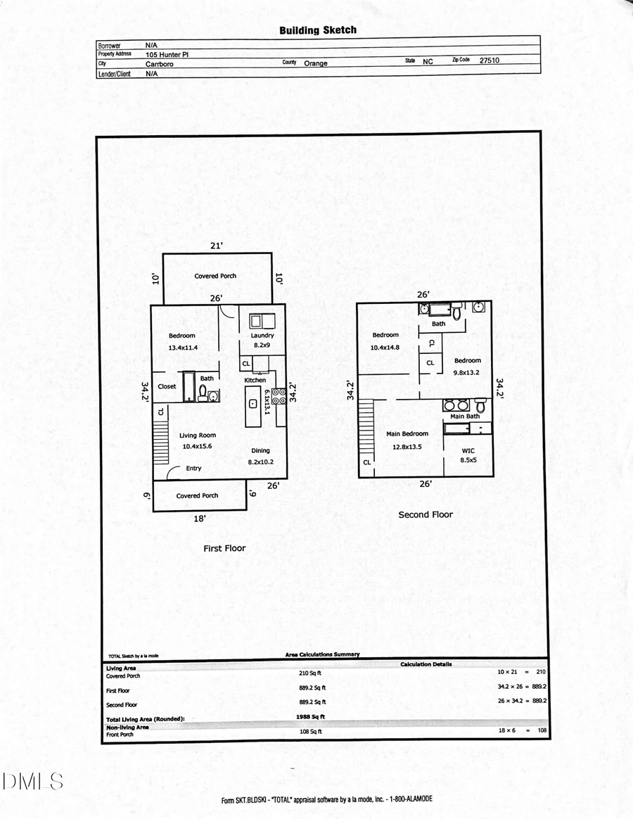 105 Hunter Place, Carrboro, NC 27510 - #2