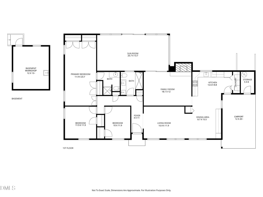 1621 Kenbrook Drive, Garner, NC 27529 - #2