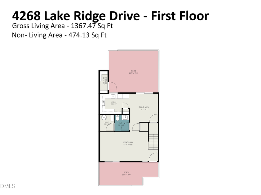 4268 Lake Ridge Drive, Raleigh, NC 27604 - #2