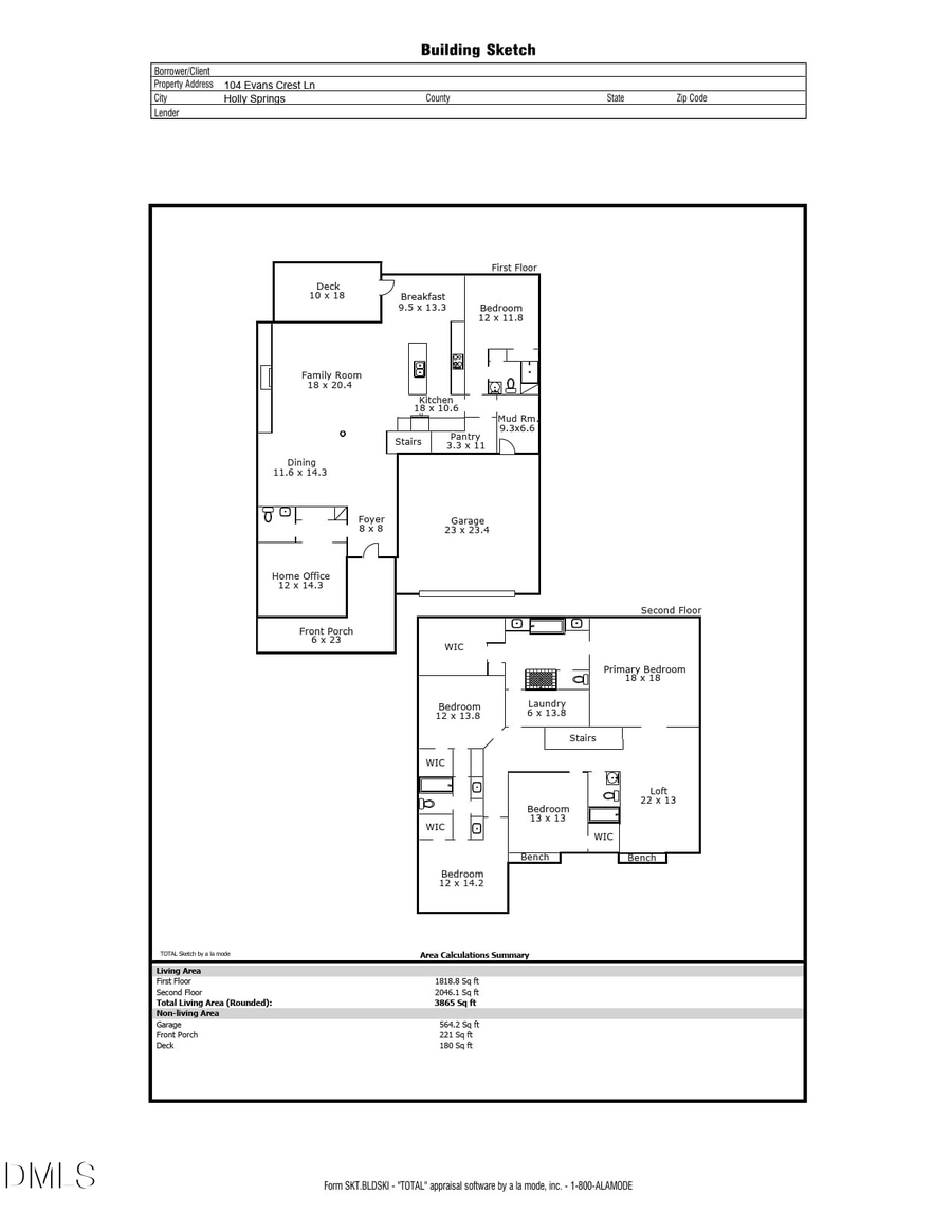 104 Evans Crest Lane, Holly Springs, NC 27540 - #2