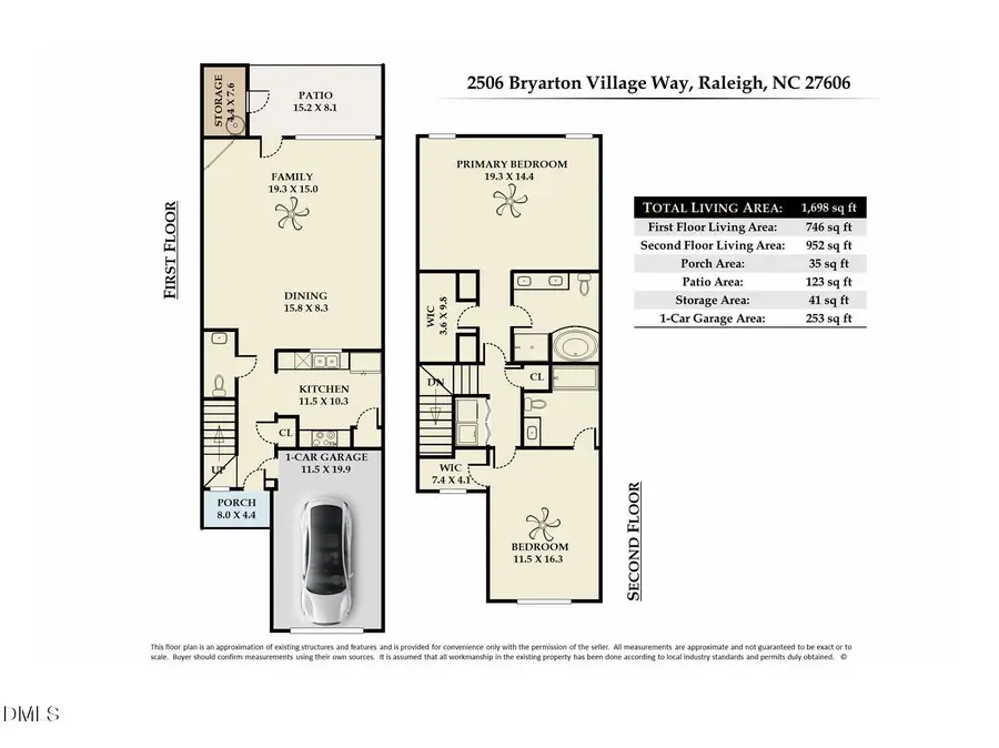 2506 Bryarton Village Way, Raleigh, NC 27606 - #3
