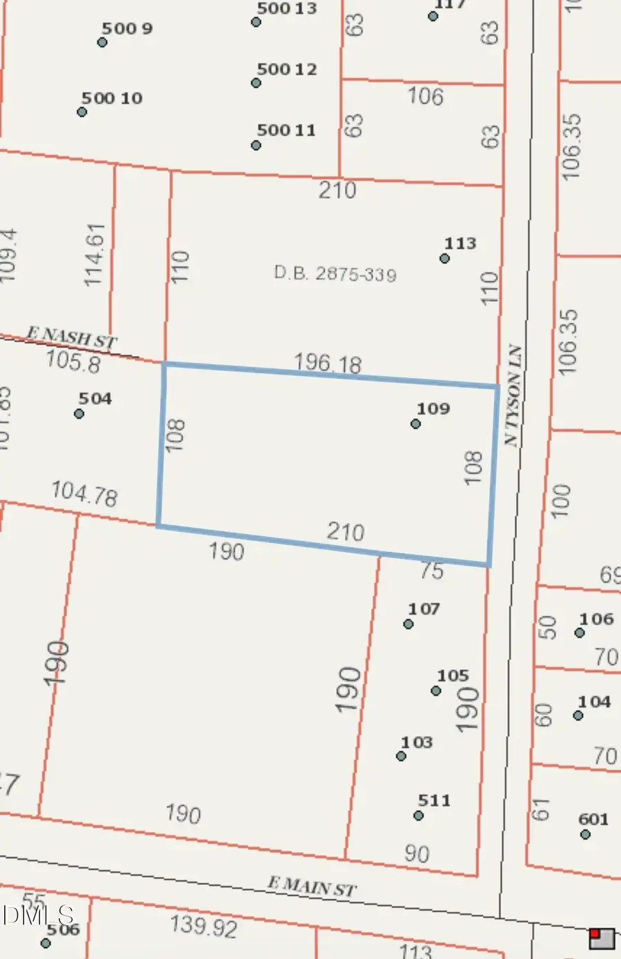 109 N Tyson Lane, Elm City, NC 27822 - #2