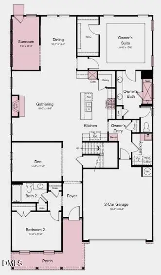 816 Heathered Farm Way, Apex, NC 27523 - #2
