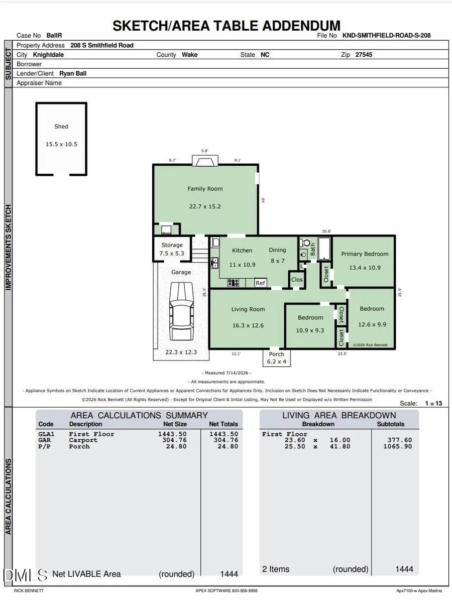 208 S Smithfield Road, Knightdale, NC 27545 - #3