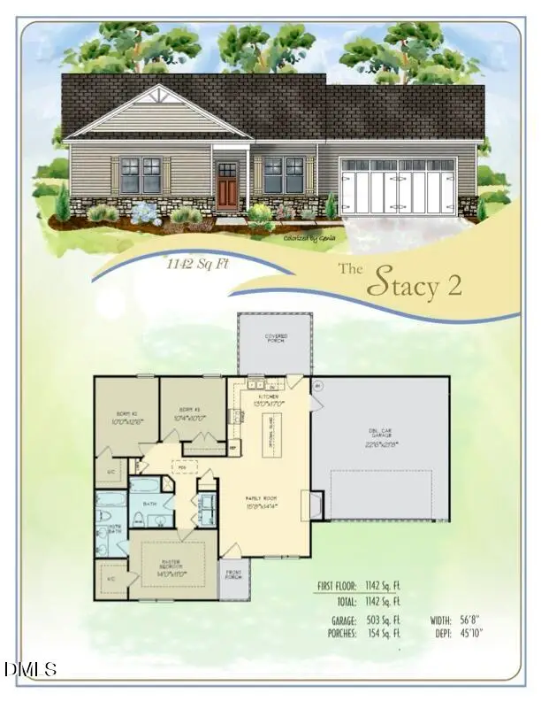 197 Pendergrass Drive, Princeton, NC 27569 - #2
