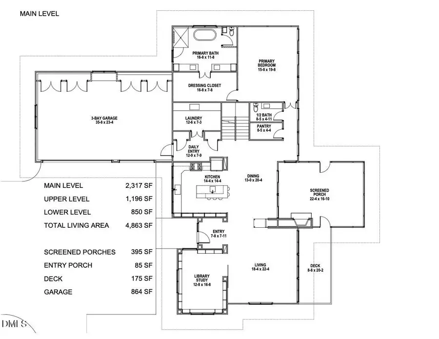 4014 Nottaway Road, Durham, NC 27707 - #3