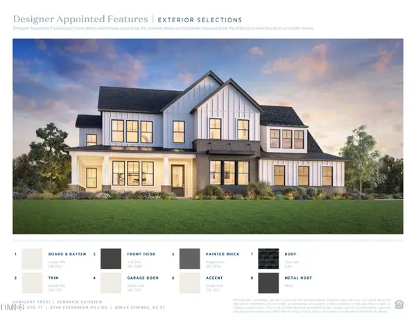 6740 Evergreen Hill Drive, Holly Springs, NC 27540