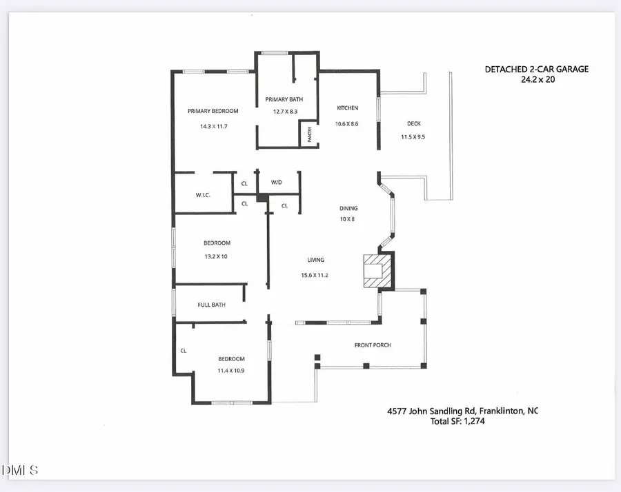 4577 John Sandling Road, Franklinton, NC 27525 - #2