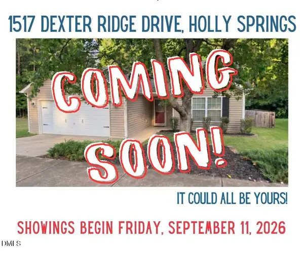 1517 Dexter Ridge Drive, Holly Springs, NC 27540