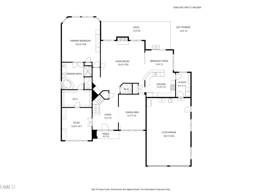 8208 Last Oak Court, Raleigh, NC 27613 - #3