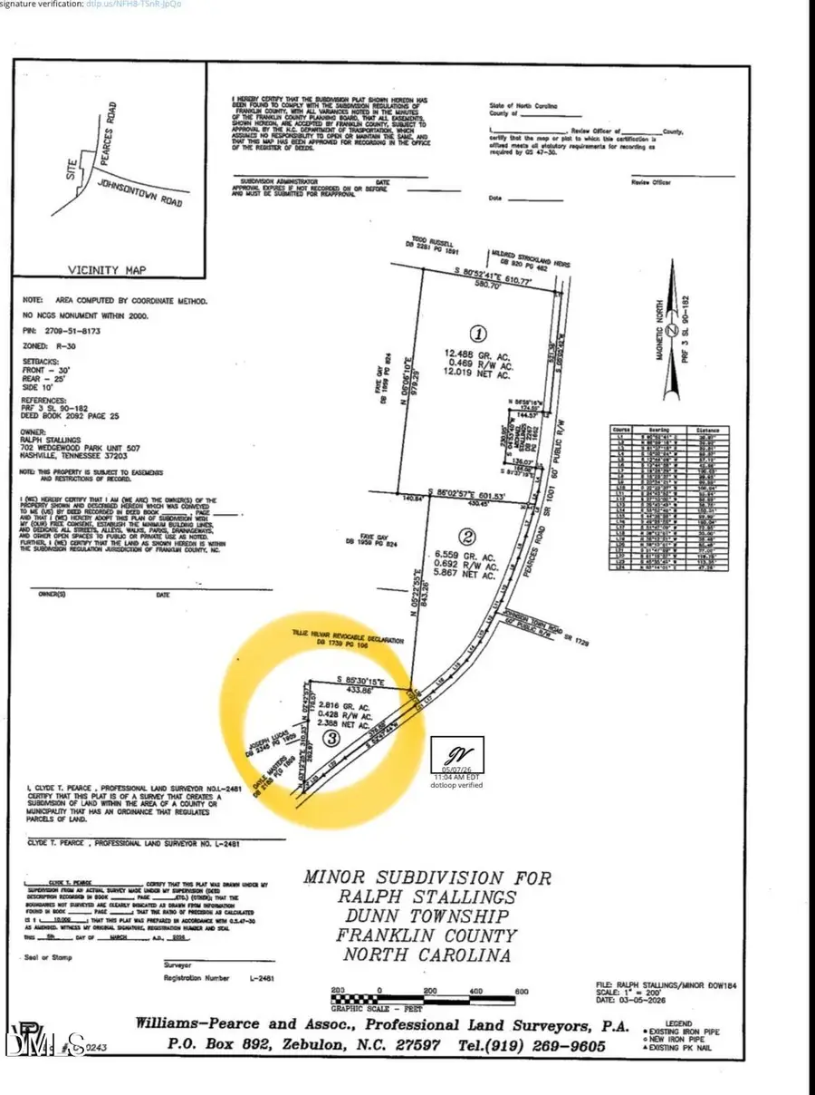 2.8 Acres Pearces Road, Zebulon, NC 27597 - #2