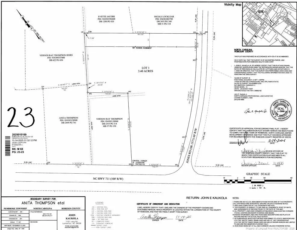 Nc Highway 711, Pembroke, NC 28372 - Image #1