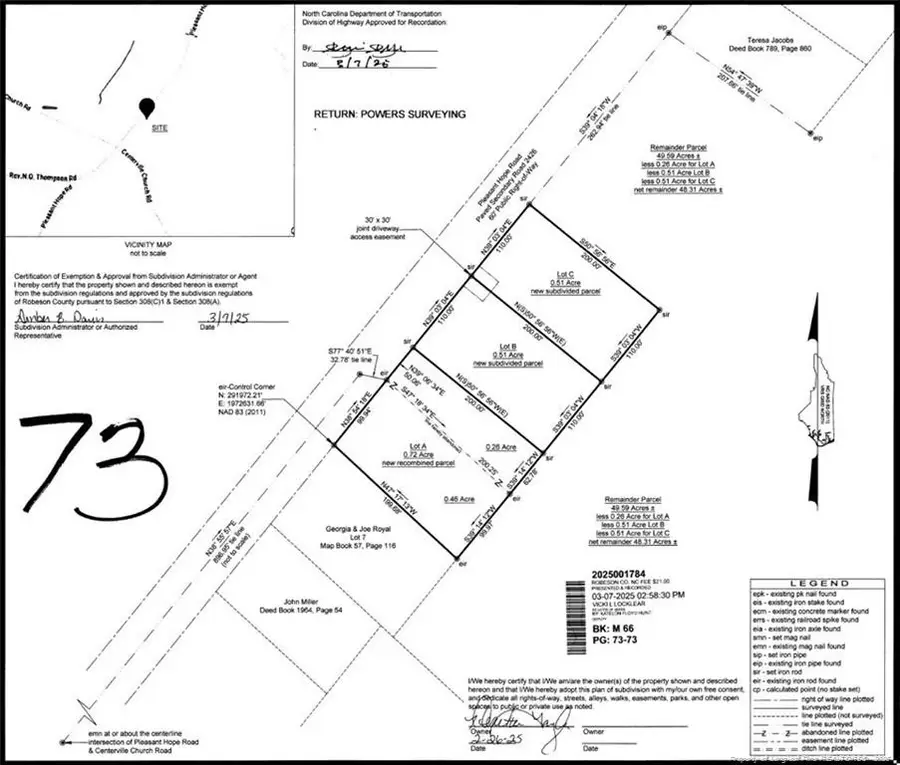 Lot C Pleasant Hope Road, Fairmont Township, NC 28340 - Image #3