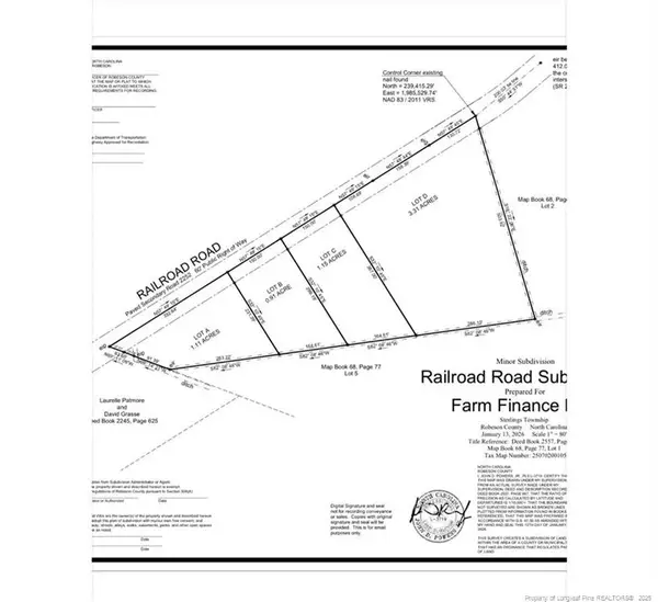 Lot A Railroad Road, Orrum, NC 28369