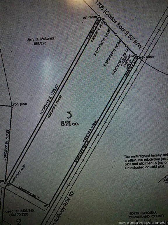 0 Carlos Road, Linden, NC 28356 - #2