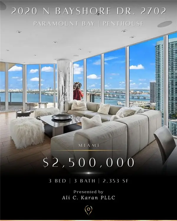 2020 N Bayshore Drive #2702, Miami, FL 33137