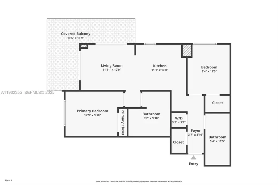 11 NE 6th Street #2201, Miami, FL 33132 - #2