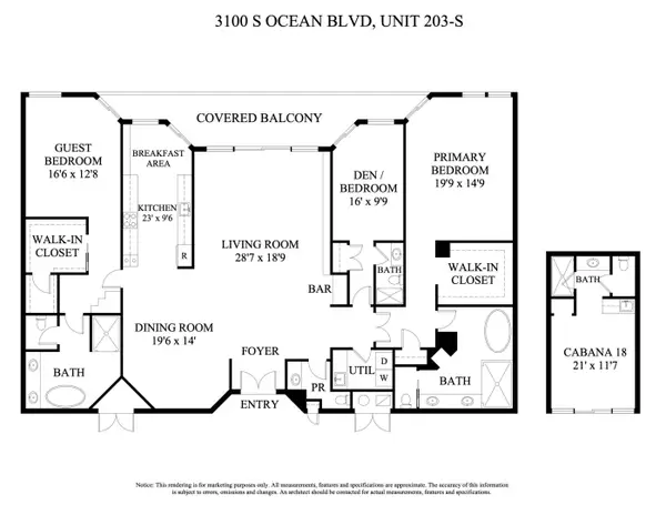 3100 S Ocean Boulevard #203s, Palm Beach, FL 33480