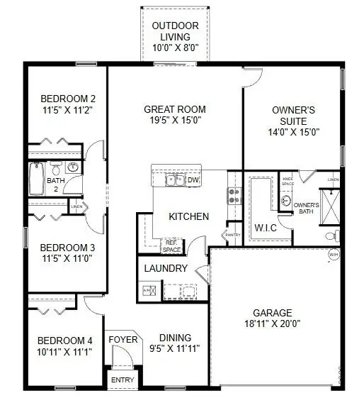 3971 SW Helmlinger Street, Port Saint Lucie, FL 34953 - #2