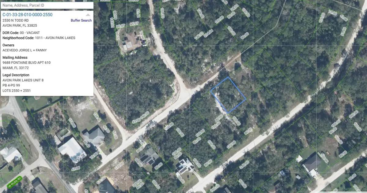 2530 N Todd Road, Avon Park, FL 33825 - #1