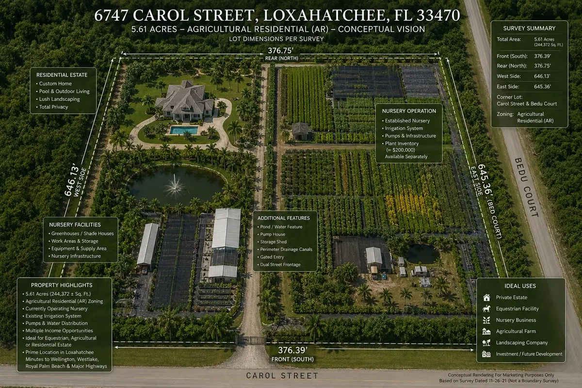 6747 Carol Street, Loxahatchee, FL 33470 - #1