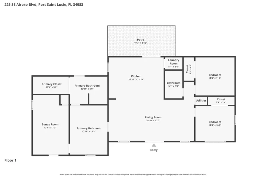 225 SE Airoso Boulevard, Port Saint Lucie, FL 34983 - #3