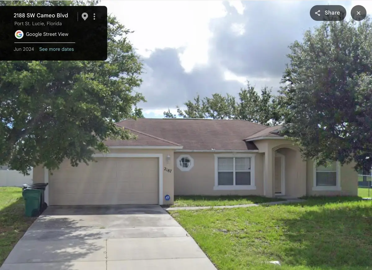 2187 SW Cameo Boulevard, Port Saint Lucie, FL 34953 - #1