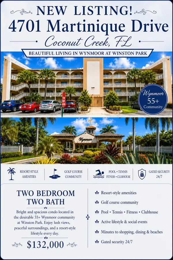 4701 Martinique Drive #L2, Coconut Creek, FL 33066