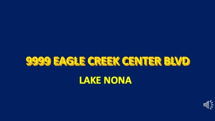 9999 Eagle Creek Center Boulevard, Orlando, FL 32832 - #2