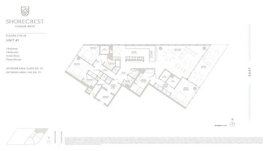 1865 N Flagler Drive #1401, West Palm Beach, FL 33407 - #2